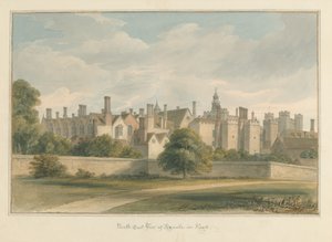 Kent - Knowle, 1811 af John Buckler