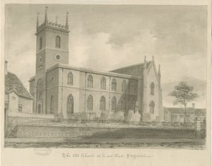 Lane End Churchdani af John Buckler