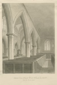 Lichfield - Interiør af St. Chad