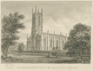 Newcastle-under-Lyme - "St. George" s "dani af John Buckler