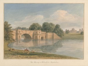 Oxfordshire - Blenheim [Palace] - Bro af John Buckler