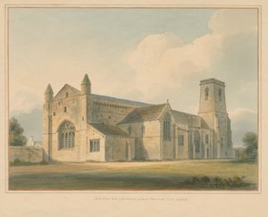 Oxfordshire - Oxford - St. Peter in the East Church, 1803 af John Buckler