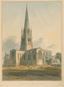 Oxfordshire - Witney Church, 1802dani af John Buckler