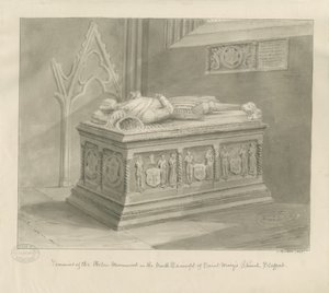 Stafford - Aston Monument i St. Mary