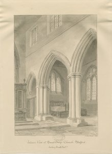 Stafford - Interiør af St. Mary