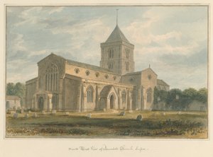 Sussex - Arundel Church, 1804 af John Buckler