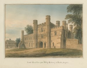 Sussex - Battle - Abbey Gateway, 1824 af John Buckler