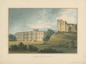 Wales - Glamorganshire - Cardiff Castle, 1815 af John Buckler