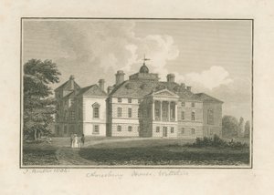Wiltshire - Amesbury House: gravering af John Buckler