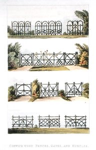 Hegn, porte og forhindringer, fra Ackermanns 