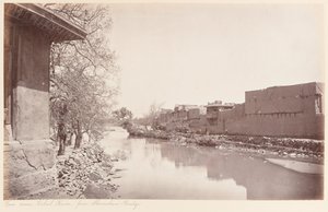 Udsigt over Kabul-floden af John Burke