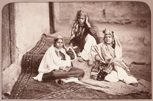 Nautch-piger, Kabul, 1879 af John Burke
