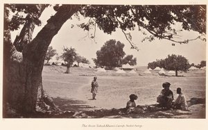 Amir Yakub Khans lejr Safed Sang, 1879 af John Burke
