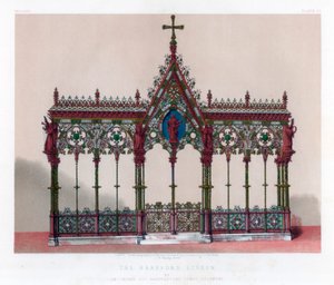 The Hereford Screen, 1800-tallet.