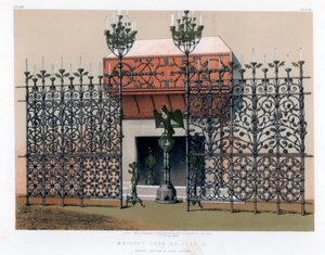 Smedejernsgitter, 1800-tallet.