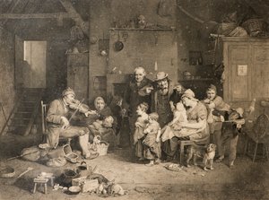 The Blind Fiddler (efter Sir David Wilkie)