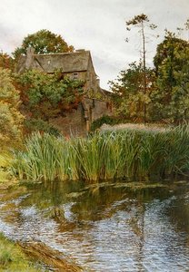 En efterårshave af John Byam Liston Shaw