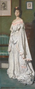 Mrs Paul Konody [Isabel Codrington] af John Byam Liston Shaw