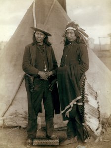 Rød sky og amerikansk hest, 1891