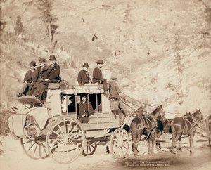 Deadwood Coach rejser i South Dakota af John C. H. Grabill