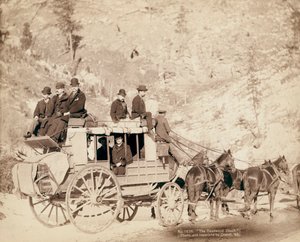 The Old West Deadwood Stagecoach
