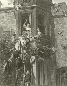 Angreb og forsvar af John Callcott Horsley