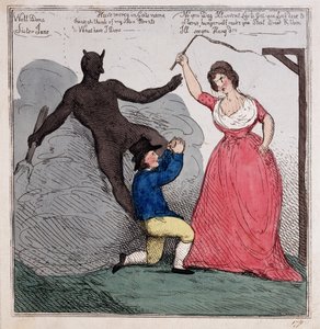 Søster Jane, ca. 1791 (håndfarvet gravering)
