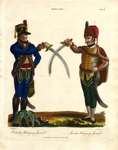 Indhegning: Udvendig og indvendig hængende vagt af John Chapman