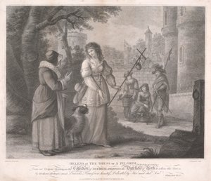 Helena i en pilgrims kjole - "Alt er godt, der ender godt," akt III, Scene V