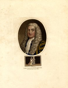Portræt af Lord Chancellor Hardwicke af John Chapman