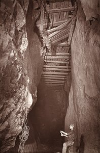 The 375 at Dolcoath mine, illustration fra 