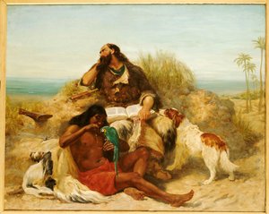 Robinson Crusoe og hans mand fredag