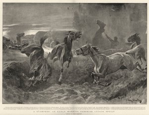 Et stormløb, et tidligt morgenoverraskelsesangreb forkælet
