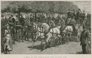 Et møde i Four-in-Hand Club i Hyde Park, London af John Charlton