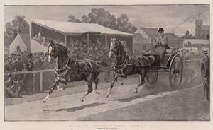 Salget af kongens heste i Wolferton, et tandempar