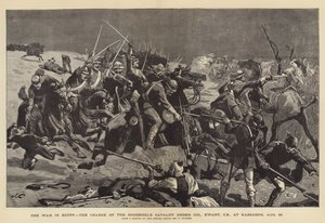 Krigen i Egypten, anklagen for husholdningskavaleriet under oberst Ewart, ved Kassassin, 28. august