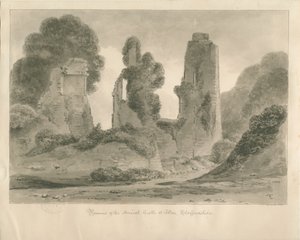 Alton Castle: sepia drawing, 1841dani af John Chessell Buckler