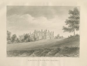 Armitage Park: sepia tegning af John Chessell Buckler