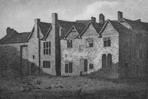 Bermondsey Abbey, 19. århundrede 1906 af John Chessell Buckler