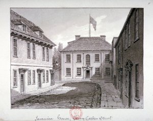 Jamaica House, Cherry Garden Street, Bermondsey, London, 1826 af John Chessell Buckler