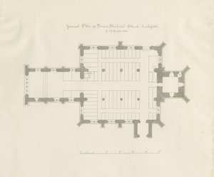 Lichfield - Grundplan for St. Michael