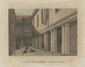 Købmand Taylors Skole af John Chessell Buckler