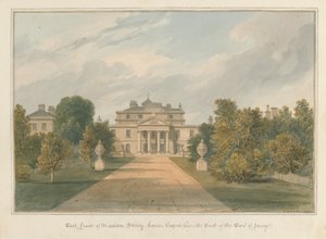 Oxfordshire - Middleton Stoney House, 1827 af John Chessell Buckler