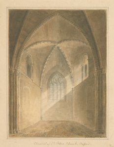 Oxfordshire - Oxford - Interiør af Chancel of St. Peter