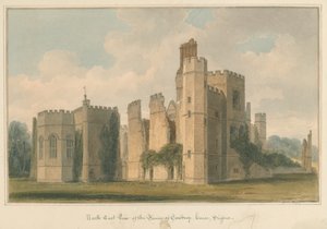Sussex - Cowdray House, 1825 af John Chessell Buckler