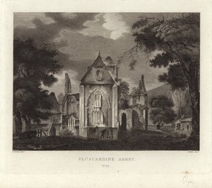 Pluscarden Abbey af John Claude Nattes