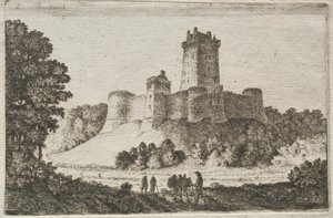 Borthwick Castle fra øst