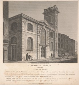 St. Clements Eastcheap af John Coney