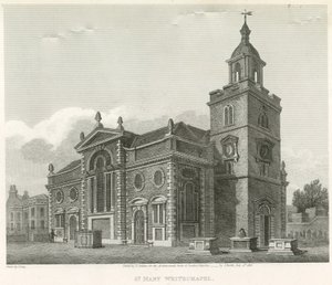 St Mary, Whitechapel, London af John Coney