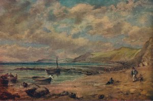 Chesil Beach, slutningen af det 18.-begyndelsen af det 19. århundrede, 1943. af John Constable